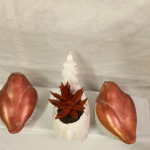 💕OLD East Main Animal Figurines Planters,Greenery Window Seal/Shelf Decor - Picture 7 of 8